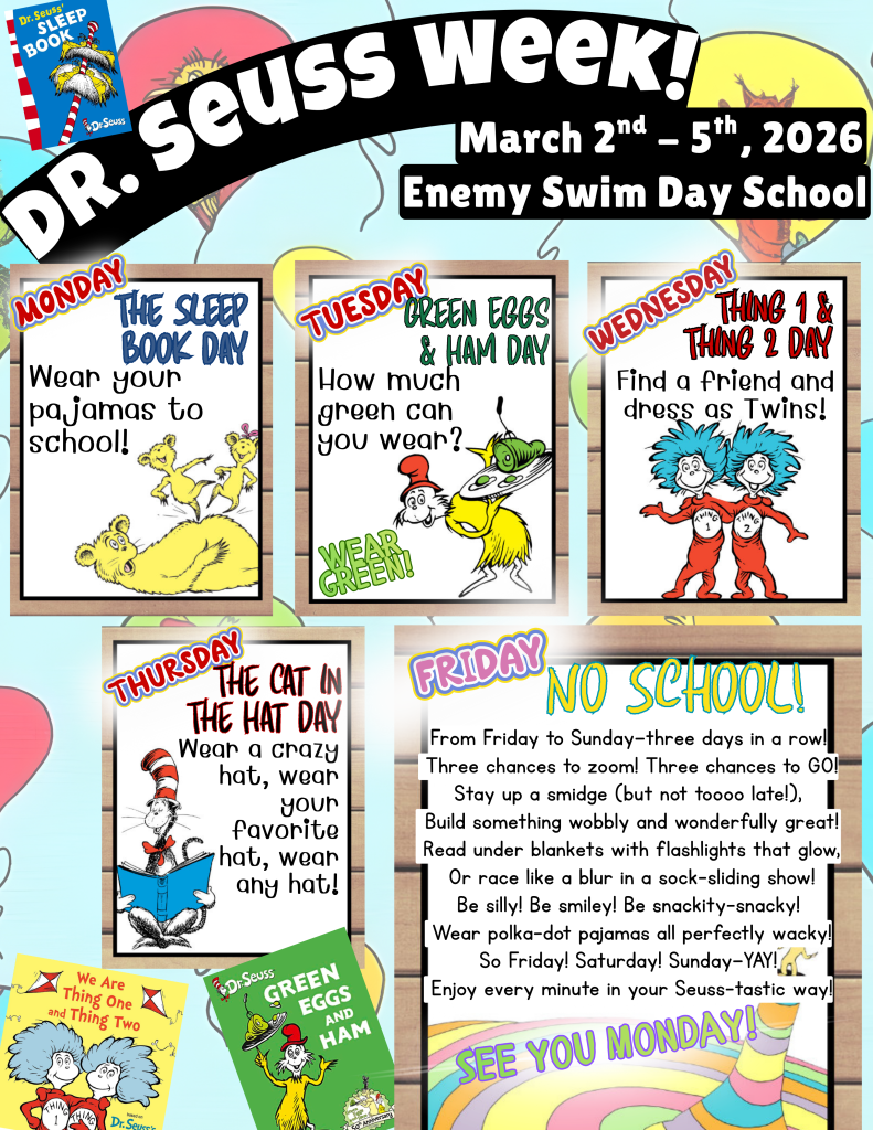 2026 DR SEUS WEEK