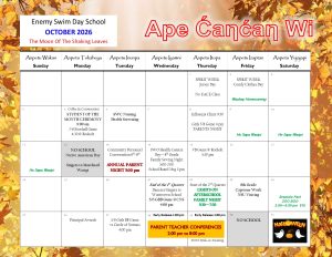 ESDS OctoberCalendar2026